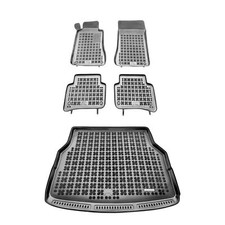 Satz Fu&szlig;matten und Matte f&uuml;r Mercedes W203 C-KLASSE T-Modell / Kombi 2001-2007