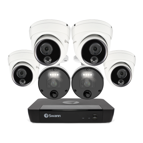Swann Master Series 6 Camera 8 Channel NVR Security System (Plain Box