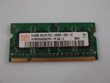 Ram Memory SO-DIMM 512 MB PC2-5300S HYNIX HYMP564S64CP6-Y5 Original 1