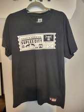 WWE Brock Lesnar Suplex City T Shirt Mens Large Black Wrestling Graphic Tee