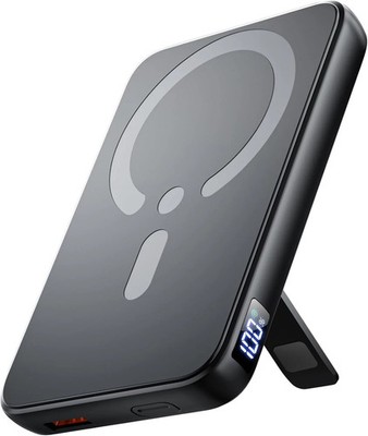 for Magsafe Portable Charger, 12000mAh Wireless Magnetic Power Bank with Stan...