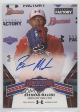 2023 Bowman Chrome Under Armour All-America Game Brennan Malone Auto 14im