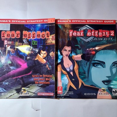 Fear Effect Strategy Guide Prima Games Fear Effect 1 & Fear Effect 2 Retro helix