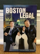 Boston Legal Complete Second Season DVD 7-Disc Set 2006 Opened, Never Watched VG