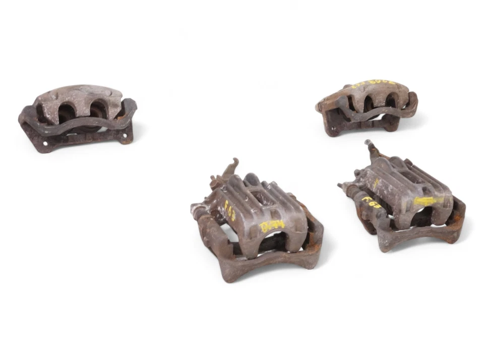 JAGUAR XJ8 X350 2004-2005 PINZA FRENO TOPE WO PASTILLAS DELANTERO TRASERO JUEGO DE 4 OEM Foto 4 de 4