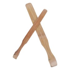 2 Pcs Pot Making Tool Bamboo Racket Clay Slab Forming Paddle Compression