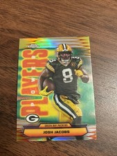 Topps Chrome 2025 Power Players Josh Jacobs Green Bay Packers Card #PP-20 NFL