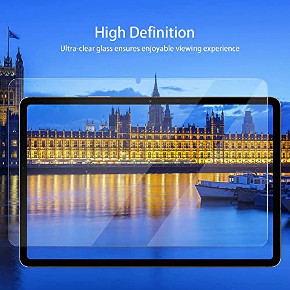 2PCS Tempered GLASS Screen Protector Samsung Galaxy Tab S7 S8 S6 S5e S4 S3 A7 A8 - Image 4 of 4
