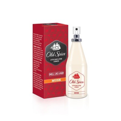 Old Spice ASL Atomised After Shave Lotion Musk Cool Aromatic and Fresh 150ml