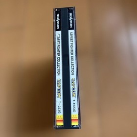 Sega Saturn Street Fighter Collection with Spine Card and Postcard Used