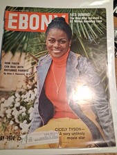 May 1974 Ebony Magazine Cicely Tyson cover Fats Domino