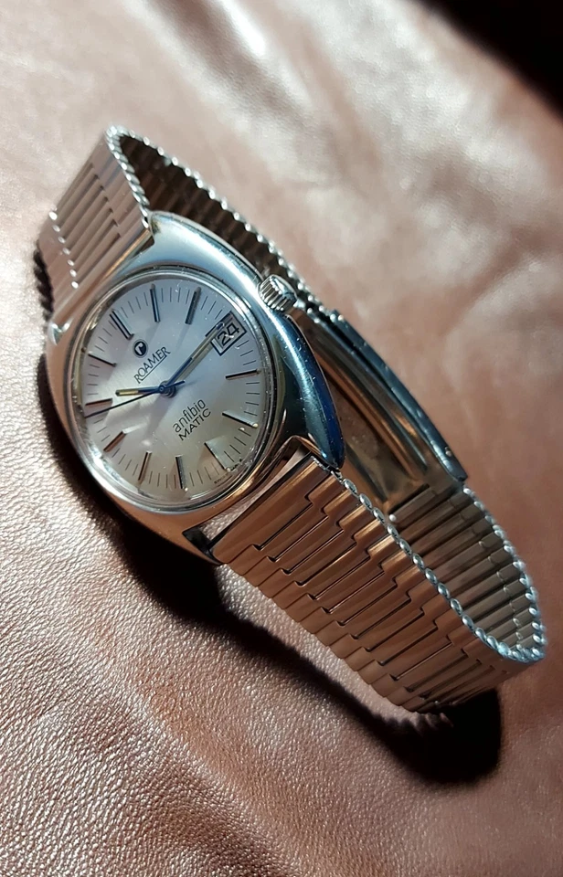 Roamer Anfibio Matic Orologio Vintage Uomo Adulto/Unisex Automatico - Immagine 2 di 4