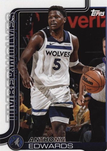 2025-26 Topps Basketball Anthony Edwards 8-Bit Ballers #8B-18