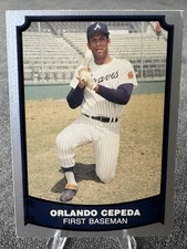 Pacific 1988 Baseball Legends Orlando Cepeda #94 Atlanta Braves MLB Card
