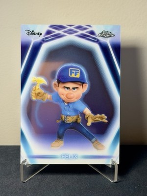 2026 Topps Disney Chrome Neon Etch Fix-it Felix #CNE-108 Wreck-it Ralph