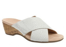 Vionic Women's Size 9 Leticia Sandals w/2" Wedge Heels Adjustable Orthotic Slide