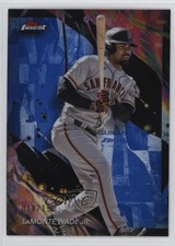 2024 Topps Finest Uncommon Blue Refractor 18/150 LaMonte Wade Jr #122 1p1u