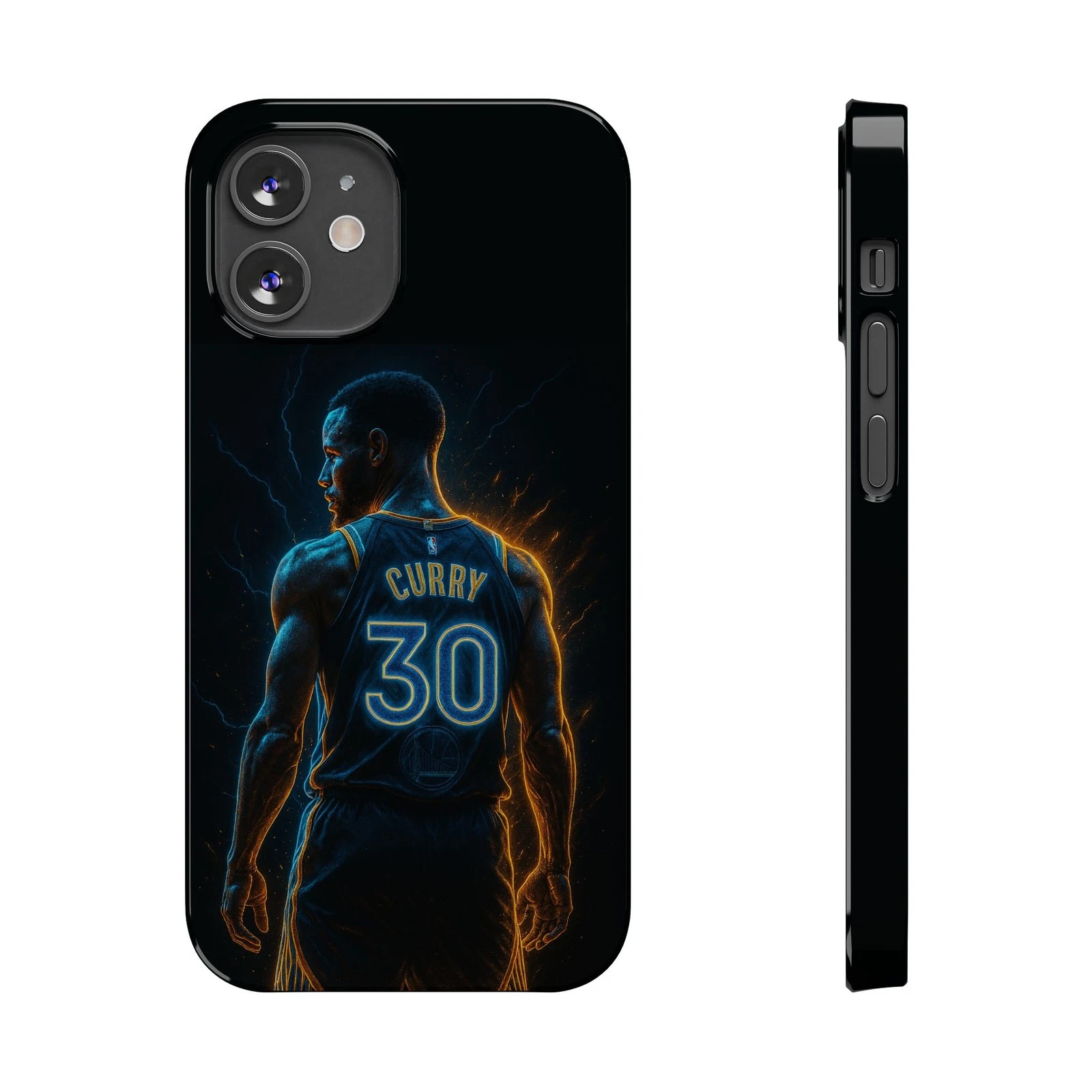 Stephen Curry Basketball iPhone Case, NBA Mobile Cover, Golden State Warriors