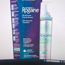 Rogaine Women's 5 Minoxidil Unscented Topical Aerosol, 2 Month 2.11 oz