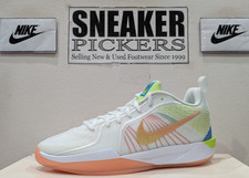 Nike Sabrina 2 SE GS - Size: 6.5Y - HF1188 100 - White / Lemon - Apricot - NEW
