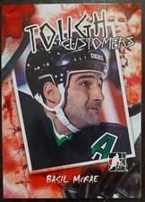 2005 - 2006 ITG Link Basil McRae Tough Customers #TC-BM Hockey Card