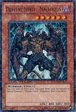 YuGiOh Destiny HERO - Malicious DT03-EN055 Common Englisch NM unl.
