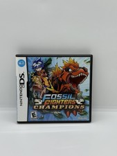 Fossil Fighters: Champions (Nintendo DS, 2011) CIB Case and Manual Tested Works!
