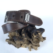 BOSI Genuine Leather Belt. Men's Size 34 Casual. Brown. Colombia CH374