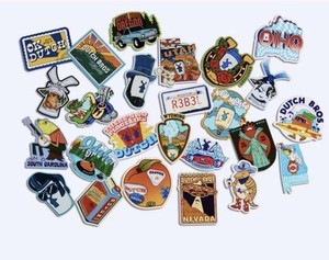 Dutch Bros State Sticker 25 Pack NEW