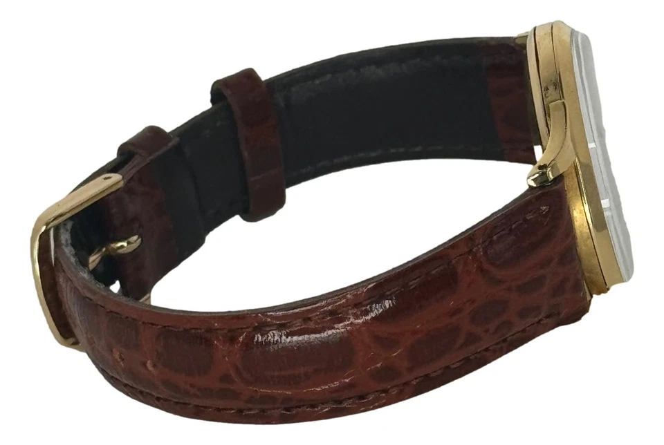 Vintage IWC Schaffhausen 18k Yellow Gold Ref. 1963 35mm Calibre 89 Watch - Image 4 of 4