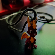 Spyro The Dragon Shoelace Necklace - Custom M...