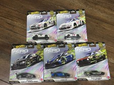 Hot Wheels Aero Styles 5 Car Full Set Premium Car Culture