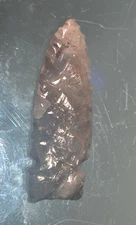 Authentic Modern Reproduction of Pre 1600 Flint Arrowhead