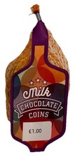 Christmas Milk Chocolate Gold Foiled Coins Stocking Fillers Gift 25g