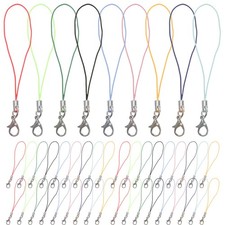 100 Pcs Mobile Phone Lanyard Straps Lanyards Cellphone Lobster Clasp
