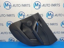 BMW X1 SERIES DOOR CARD PANEL REAR RIGHT SIDE VEGANZA LEATHER BLACK U11