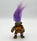 Vintage TMNT Donatello Troll Figure w Belt Teenage Mutant Ninja Turtles 1993
