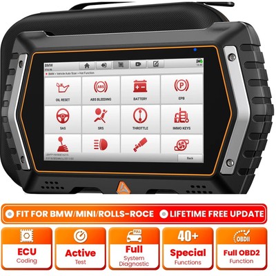 ANCEL V3 Elite KFZ OBD2 Diagnostic Scanner Bidirectional ECU Coding SAS For BMW