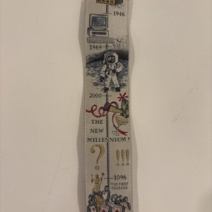 Trafalgar Limited Edition Braces Suspenders New Millennium 2000 Silk Boxed Black