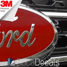 Bocadecals Emblem Insert Decal Overlays For 2020-2026 Ford Explorer Set Of 2