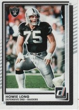 Howie Long 2025 Panini Donruss Football #156 Los Angeles Raiders Sports Card 