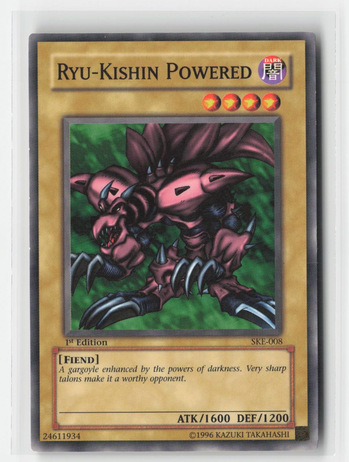Ryu-Kishin Powered SKE-008 Starter Deck: Kaiba Evolution Yu-Gi-Oh 1st Edition NM