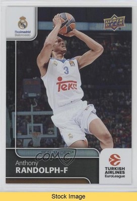 2016-17 Upper Deck Euroleague Rainbow Anthony Randolph #96 READ 1md