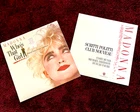 MADONNA  WHO'S THAT GIRL PROMO RECORD SEALED VINYL & ALBUM FLAT POSTER LP 1987