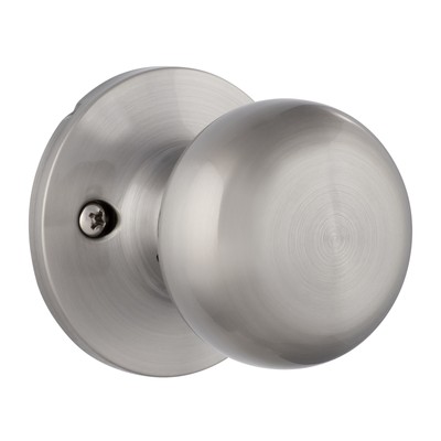 Miseno MLK5030 Porter Flat Ball Non-Turning One-Sided Door Knob - Nickel