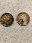 1939 and 1941 Mercury Dime