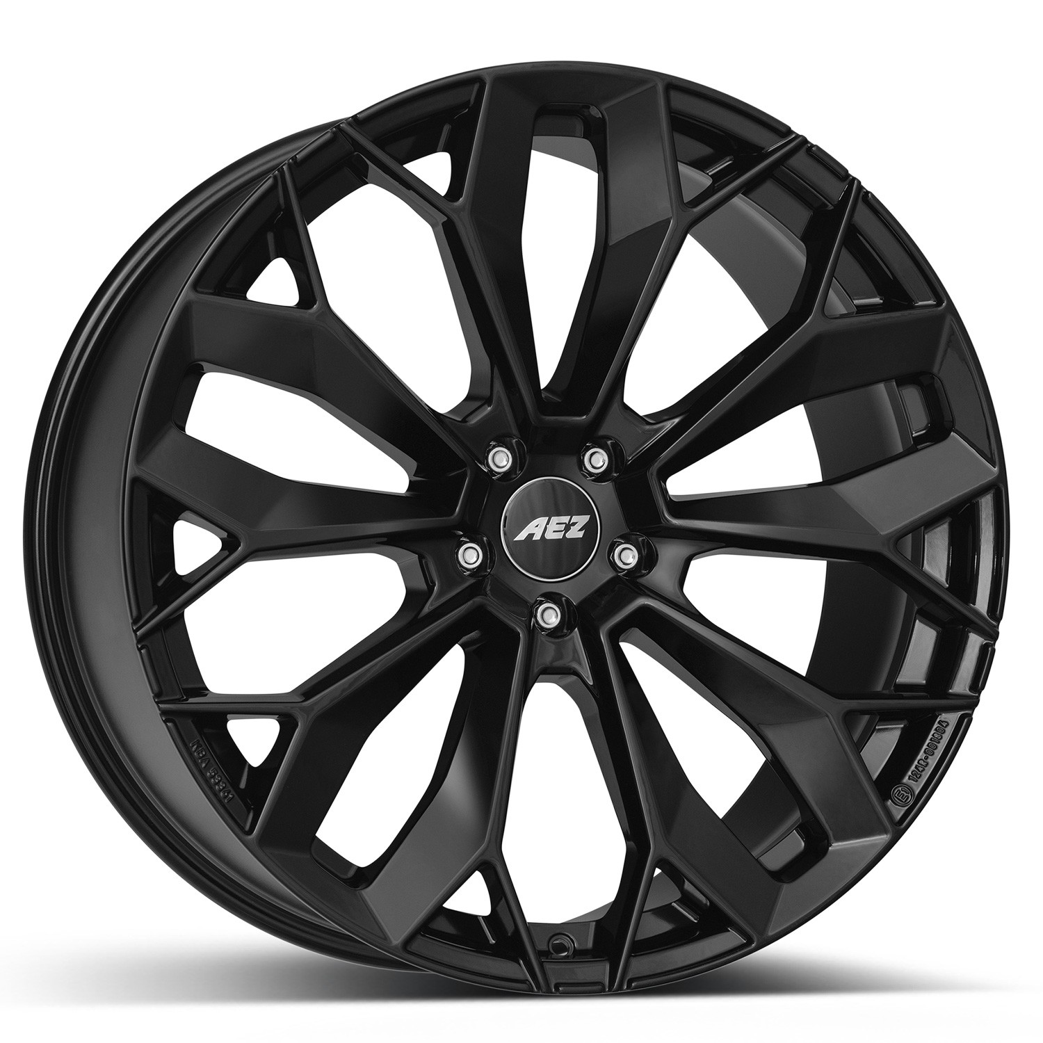 AEZ Wheels Leipzig black 9.5Jx21 ET36 5x108 for Ford Edge Mustang Mach-E