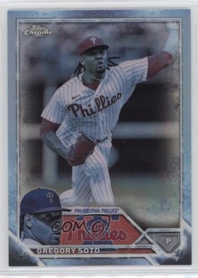 2023 Topps Chrome Update FrozenFractor 2/5 Gregory Soto #USC181 my8