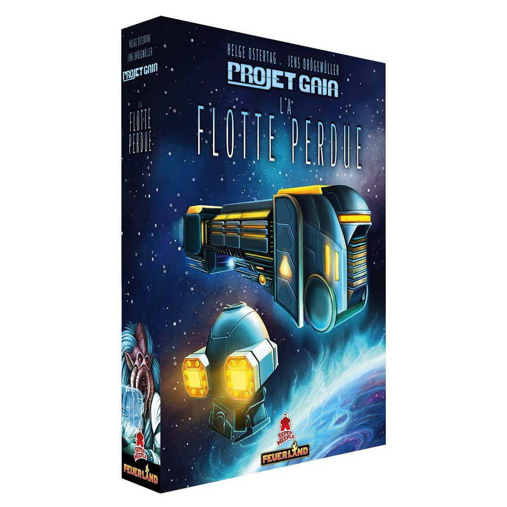 Projet Gaia Extension La Flotte Perdue jeu expert de stratégie spatiale Super Meeple