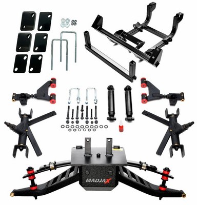 MadJax King XD 4'' Golf Cart Lift Kit for Yamaha Drive2 with IRS + Counterweight